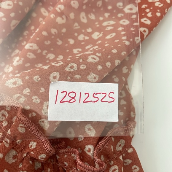 JULIANA’S Floral Baby Doll Dress Women's Large Deep V-neck Strappy Strapless - Picture 9 of 9